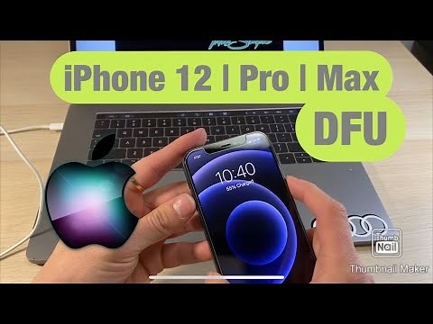 How to put iPhone 12 into DFU Mode #SimpleVideo