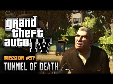 GTA 4 - Mission #57 - Tunnel of Death (1080p)