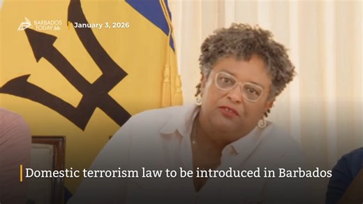 Domestic terrorism legislation is set to be introduced in Barbados. Prime Minister Mia Mottley made the announcement at a press conference on Saturday following a shooting incident in Bridgetown. The prime minister reported that 10 people were injured. #LeadingOnlineMedium #BarbadosTodayNews #BTEpaper #BarbadosTodayUpdates #BTJournalism #BTCommunity | Barbados Today