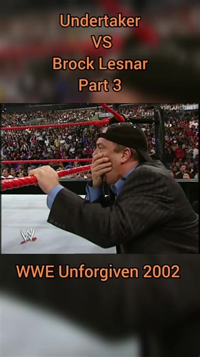 WWE Unforgiven 2002: Undertaker vs. Brock Lesnar Showdown