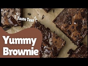 Simple Way of Making the Perfect Fudgy Brownies | Chocolate Brownie Cake Recipe