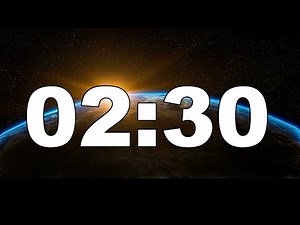 150 Seconds Timer with sound alarm - COUNTDOWN - stunden timer