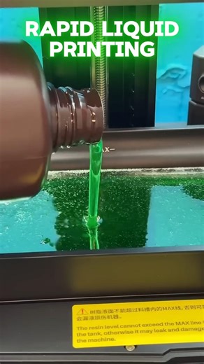 Rapid Liquid Printing: The 3D Printing That Defies Gravity #facts #technology #shorts