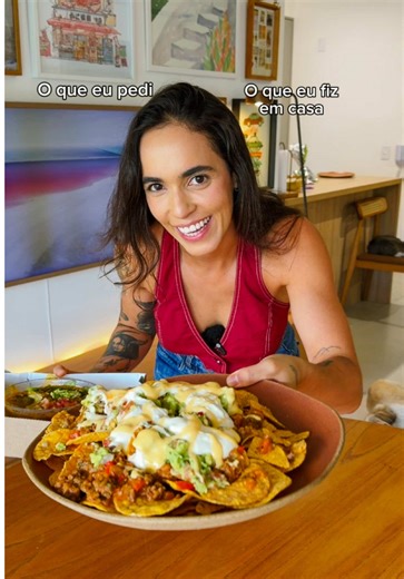 Receita de Chilli e Guacamole para Nachos