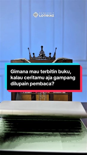 Gimana mau terbitin buku, kalau ceritamu aja gampang dilupain pembaca? Yuk simak video ini! Kalau kamu butuh jasa terbit, cover, editing, isbn, haki, layout, cetak buku, dll. Terbitinnya di Penerbit Lovrinz yang udah pasti lengkap fasilitasnya😘 Ingat Buku, Ingat Penerbit Lovrinz #penerbit #penerbitlovrinz #penerbitindie #selfpublishing #paketterbit