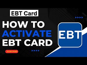 How To Activate An EBT Card !
