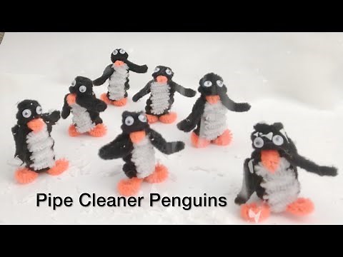 Pipe Cleaner Penguins