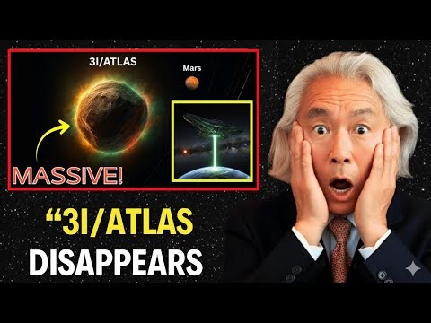 3I/ATLAS Just TURNED Invisible — But Left a Shadow | Michio Kaku