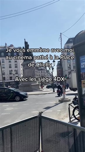 Cinema Pathé à la Place de Clichy : Une expérience 4DX
