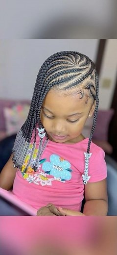 Tresse de cheveux super mignonne pour les enfants