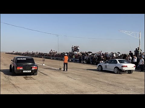 Jiguli 1000 ot kuchi va boshqalar! Drag poygasi bo'yicha O'zbekiston chempionati!