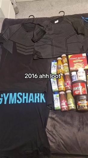 2016 loot #2016 #gymshark #collection #rare