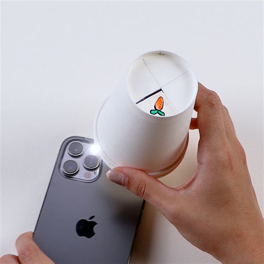 Discover the magic awesome paper cup experiment! 🤩🌺