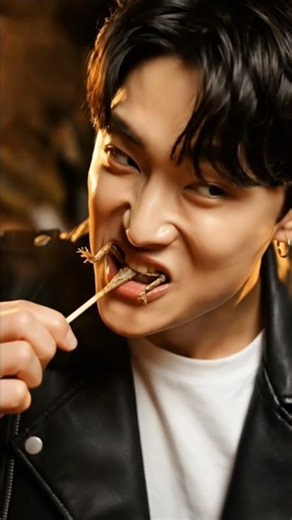 eating lizard? 😱😨 #shortsfeed #shorts