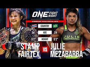 Insane Dominance 🔥 Stamp vs. Julie Mezabarba Full Fight