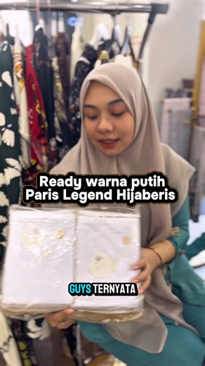 RAMAY STORE | Voal Dymatic Syar’i ukuran 130x130 ready warna putih bersih🤩🤩 Rp. 45.000/ Pcs | Instagram