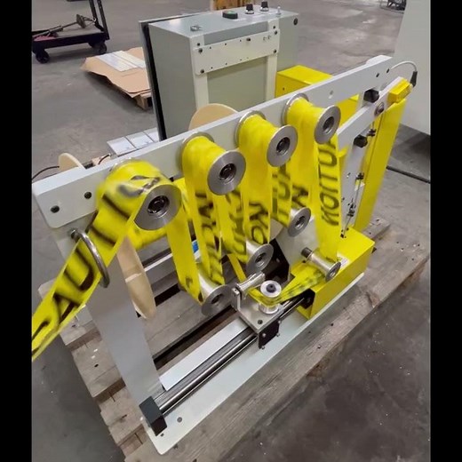 Mark One Machinery Trim winder demonstration