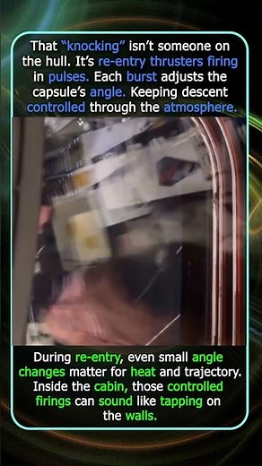Why Astronauts Hear Knocking During Re-Entry