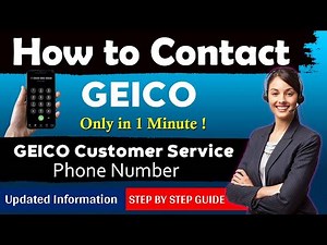 Geico Phone Number (800) 841-3005 | How to contact Geico customer service | Geico service number