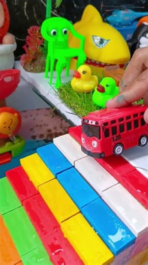 Cute Tayo | Disney Pixar Cars | Review #tayo #mcqueen #toys