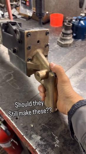 Mychael T Renn on Instagram: "Do you like using this tool? #boilermaker #powerplant #foryou #weldinglife #industrial"