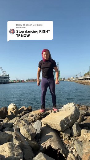 No I will not stop tf dancing. The object of the game is not to stop...