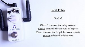 Watch MOOER Reecho Delay Analog Real Echo Tape Echo Guitar Delay on Amazon Live
