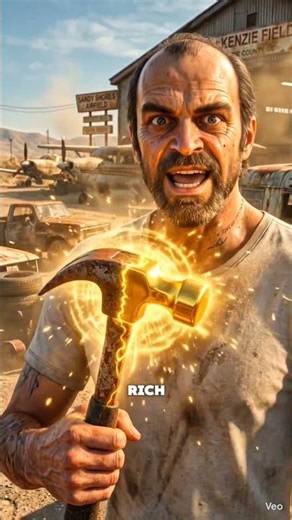 Trevor Found the Golden Hammer… But Michael STOLE It! 😱 #gta #gta5 #gta6