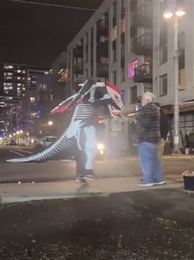 Monster Maced – Jan 11 2026 – Portland ICE Facility #protests #ice #pdx