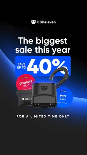 BIGGEST Black Friday deal alert! 🚨 Save 40% on OBDeleven 3 bundles (not 10%, not 20%)! Limited stock ⏰ - get yours now before they're gone! | OBDeleven Car Diagnostics