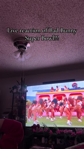 Live reaction of bad bunny Super Bowl halftime!!! Literally in tears!!! Karol G, Cardi B, Pedro Pascal, Lady Gaga, and Ricky Martin are some of the people who were there with him!!!! #superbowlhalftimeshow2026badbunny #superbowlhalftimeshow #Puertorico #foryou #fypシ