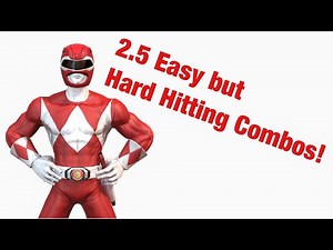 Power Rangers: BFTG Red Ranger BnB Combo Guide 2.5