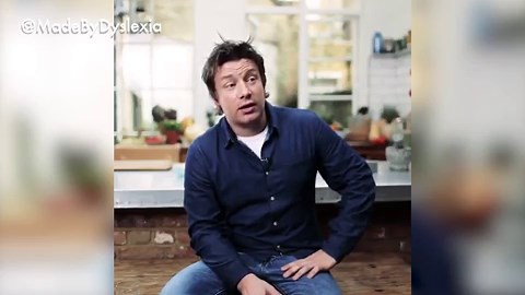 WATCH: Jamie Oliver speaks out about ADHD and dyslexia