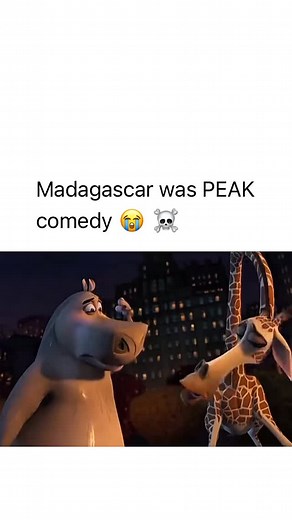 goated movie 😂 In Madagascar, four pampered animals from New York’s Central Park Zoo—Alex the lion, Marty the zebra, Melman the giraffe, and Gloria the hippo—find themselves stranded on the wild island of Madagascar after a series of unexpected events. #reels #funny #madagascar #comedy | endshumour