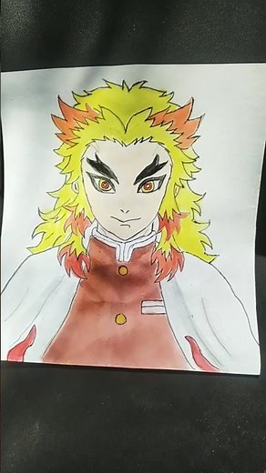 |Drawing Rangoku #anime #rangoku#drawing