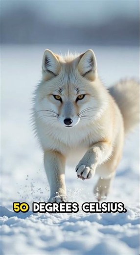 Arctic Foxes Stay Active at -50C - Here Is Their Secret