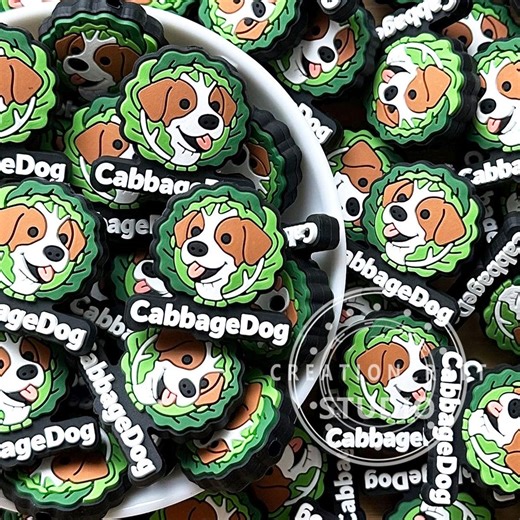 Dog Funny Focal Beads,pen Jewelry Accessories,loose Shape Bead - Etsy