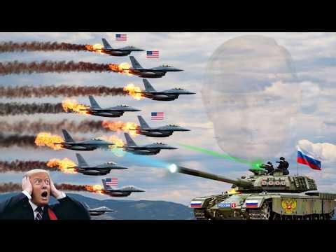 F 35 Jets vs Russian Firepower! US Defends Ukraine Relief Base – ARMA 3