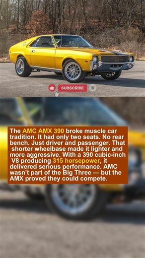 This Was a Two Seater Muscle Car