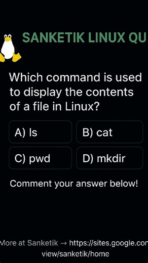 🐧 Linux Quiz — Can you answer this?