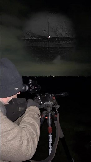 Tikka T3X 22-250 | Thermal Hunting 40 Grain Vs Fox at 150 Yards