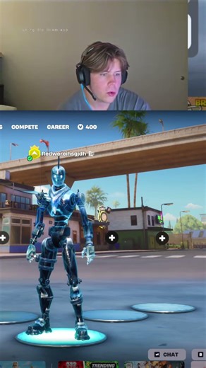 Fortnite Skins: Robot vs. Surfer - Who's Your Pick? #shorts