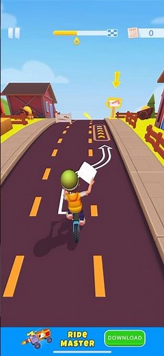 Paper Boy Race Running 2025 | Endless Newspaper Delivery