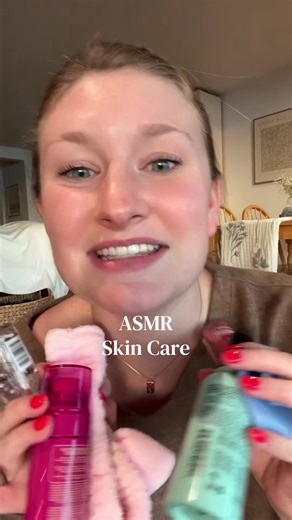 Relaxing ASMR Skin Care Routine During Golden Hour