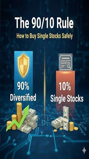The 90/10 Rule: How to Buy Single Stocks Safely