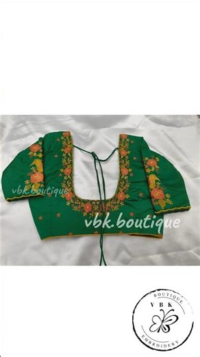 Comment Your favourite Embroidery/ Maggam design | Trending designs | Bridal blouses #ytshorts #desi