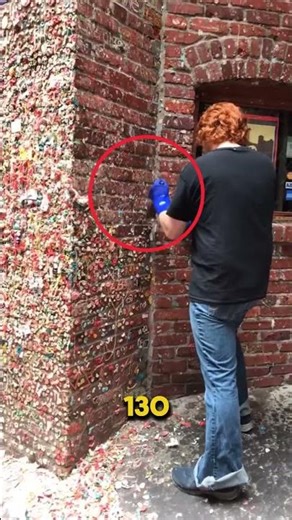 Why Everyone Sticks Gum Here 😳