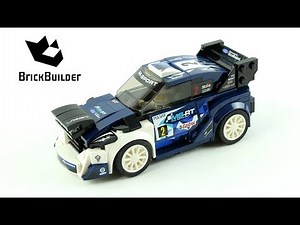 Lego Speed Champions 75885 Ford Fiesta M-Sport WRC - Lego Speed build