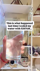 ✅ The last time I coded my water with 520 741 8 💧✨(pause and breathe in the spaces in-between) I had the biggest sales day of my life! This code is the money-magnet code. Numbers hold frequency, when you speak them into water and write, your body drinks in that vibration. I also have this in the Abundance corner in our home. Learn more in The Crystal Feng Shui Flow ✨ 5207418 dissolves blocks, clears delays, and pulls prosperity toward you fast. ➡️ Comment “Feng shui” and I’ll send you the link 