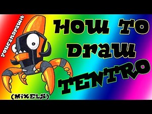 How To Draw Tentro from Mixels ✎ YouCanDrawIt ツ 1080p HD